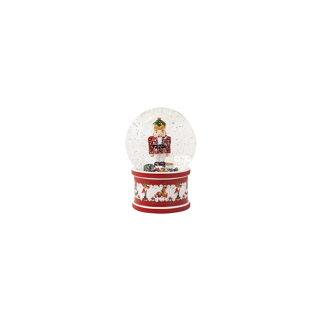 Villeroy & Boch - Christmas Toys, sneeuwbol groot, notenkraker, 13 x 13 x 17 cm, porselein/glas, meerkleurig 14-8327-6694