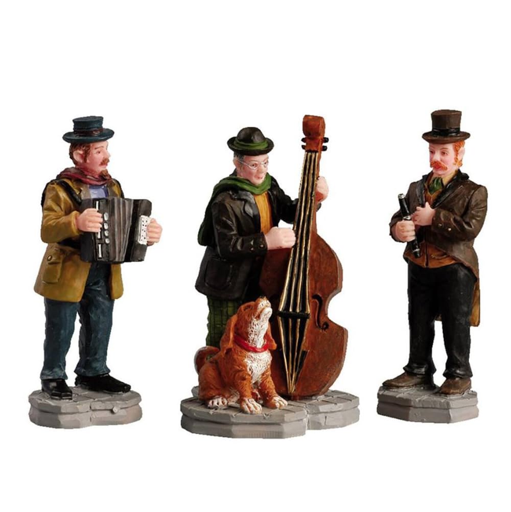 Lemax Kerstdorp Straat Trio Set Van 3-52035