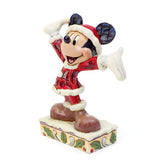 Disney Tradition by Jim Jore Mickey Mouse Kerstmis, hars, meerdere kleuren, eenheidsmaat