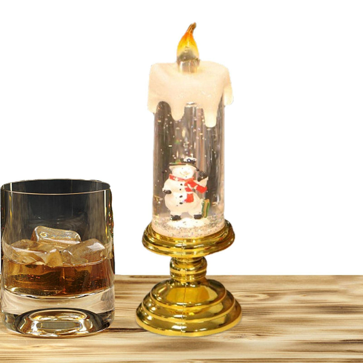 Kerst Led Kaarsen, Vlamloze Kaarsen Water, Home Candle Light Decors met meerdere verlichtingsmodi voor festivalfeest Hepvet