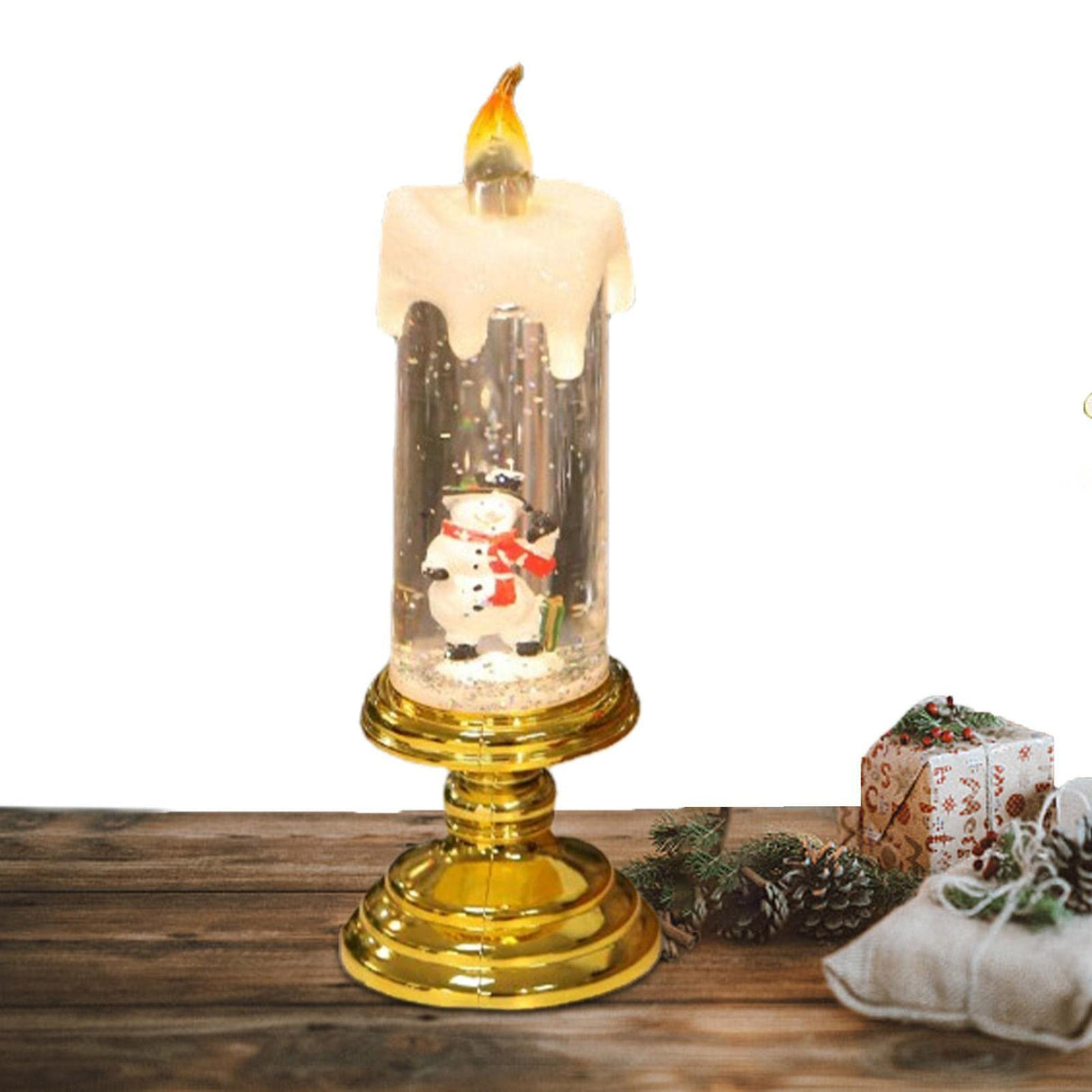 Kerst Led Kaarsen, Vlamloze Kaarsen Water, Home Candle Light Decors met meerdere verlichtingsmodi voor festivalfeest Hepvet