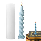 Twist Kaarsvorm, Roterende Twisted Pillar Candle Mold, Pillar Candle Mallen Voor Aromatherapie Kaars Zeep Wax Maken, Unieke Staaf Hars Mallen