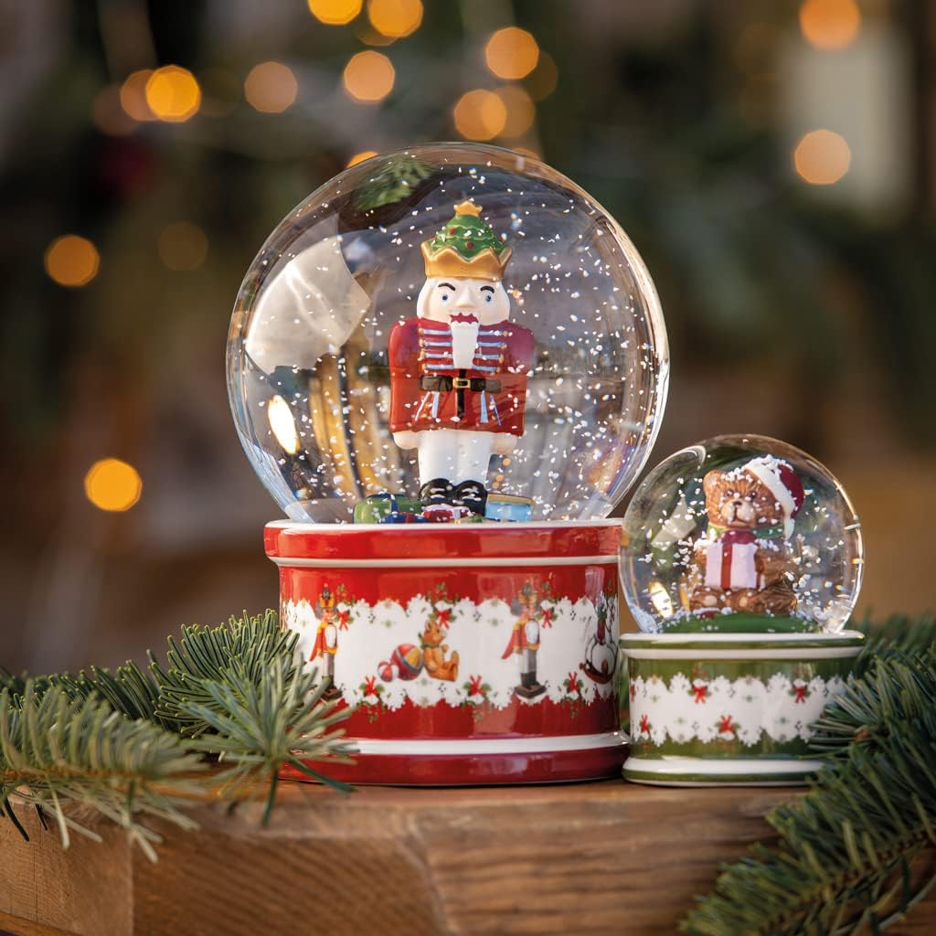 Villeroy & Boch - Christmas Toys, sneeuwbol groot, notenkraker, 13 x 13 x 17 cm, porselein/glas, meerkleurig 14-8327-6694