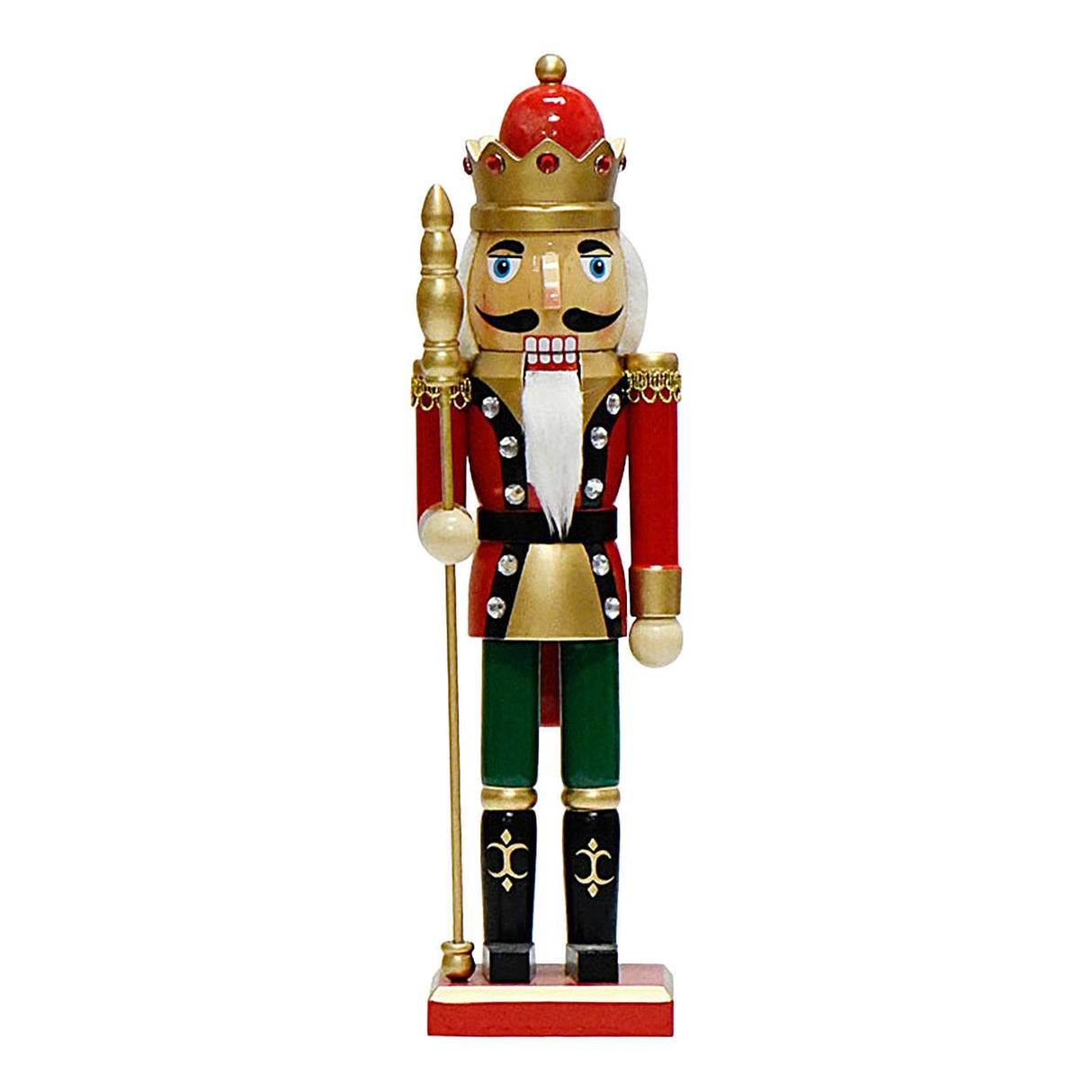 Christmas Nutcracker Figures, Christmas Nutcracker Statue, Soldier Doll Figures, Wooden Christmas Ornaments, Nutcracker Christmas Ornament, Nutcracker Christmas Decor For Fireplace Decorations