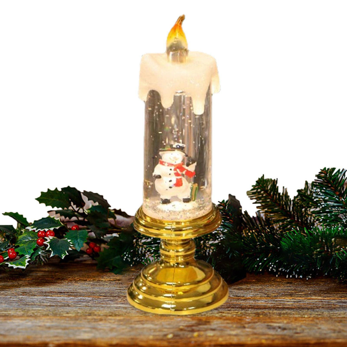 Kerst Led Kaarsen, Vlamloze Kaarsen Water, Home Candle Light Decors met meerdere verlichtingsmodi voor festivalfeest Hepvet