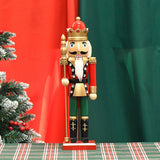 Christmas Nutcracker Figures, Christmas Nutcracker Statue, Soldier Doll Figures, Wooden Christmas Ornaments, Nutcracker Christmas Ornament, Nutcracker Christmas Decor For Fireplace Decorations