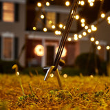 Fairybell LED Kerstboom voor buiten - 4 meter - 640 LEDs - Kerstboom inclusief vlaggenmast - Warm wit met twinkle