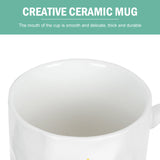 Christmas Mug Practical Decorative Water Cup Mugs Creative Ceramic Glasses Drinking Elk