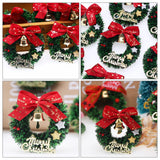 Christmas Wreath Mini Wreaths Small Miniature Hanging Garland Artificial Crafts Tree Decorations Holiday Decoration