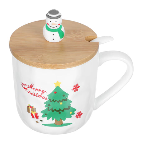 Christmas Mug Practical Decorative Water Cup Mugs Creative Ceramic Glasses Drinking Elk